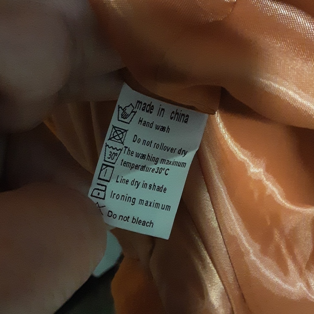 O ORDERPLUS Women's Coat Orange Size XL. - Picture 4 of 9